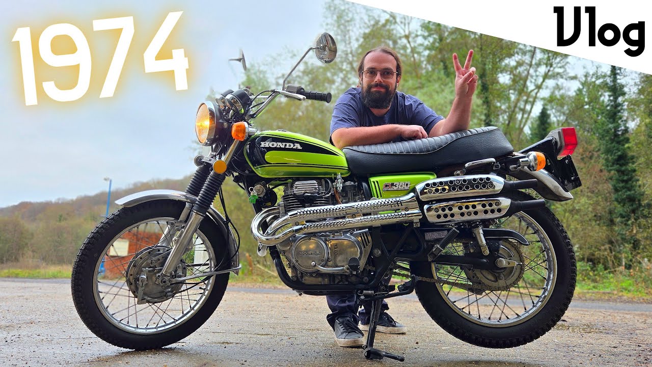 Vlog: Restoring a 1974 Honda CL 360 Scrambler 🏍️