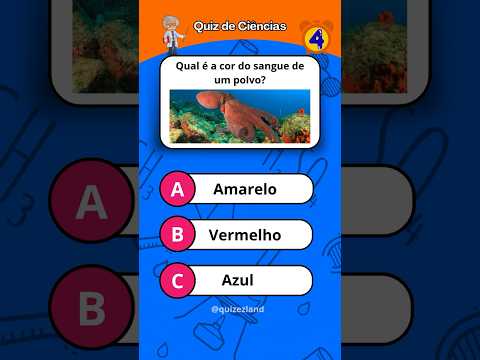 Quiz de Ciências com Perguntas e Respostas! #quiz #ciencia #conhecimento
