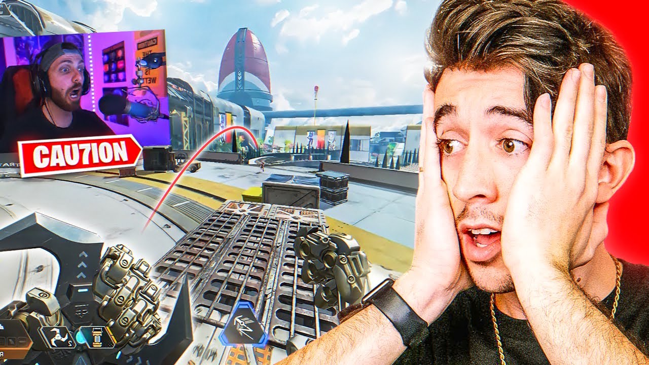 Apex NOOBS React to CAU7ION's 200IQ Nade Plays! 🎮