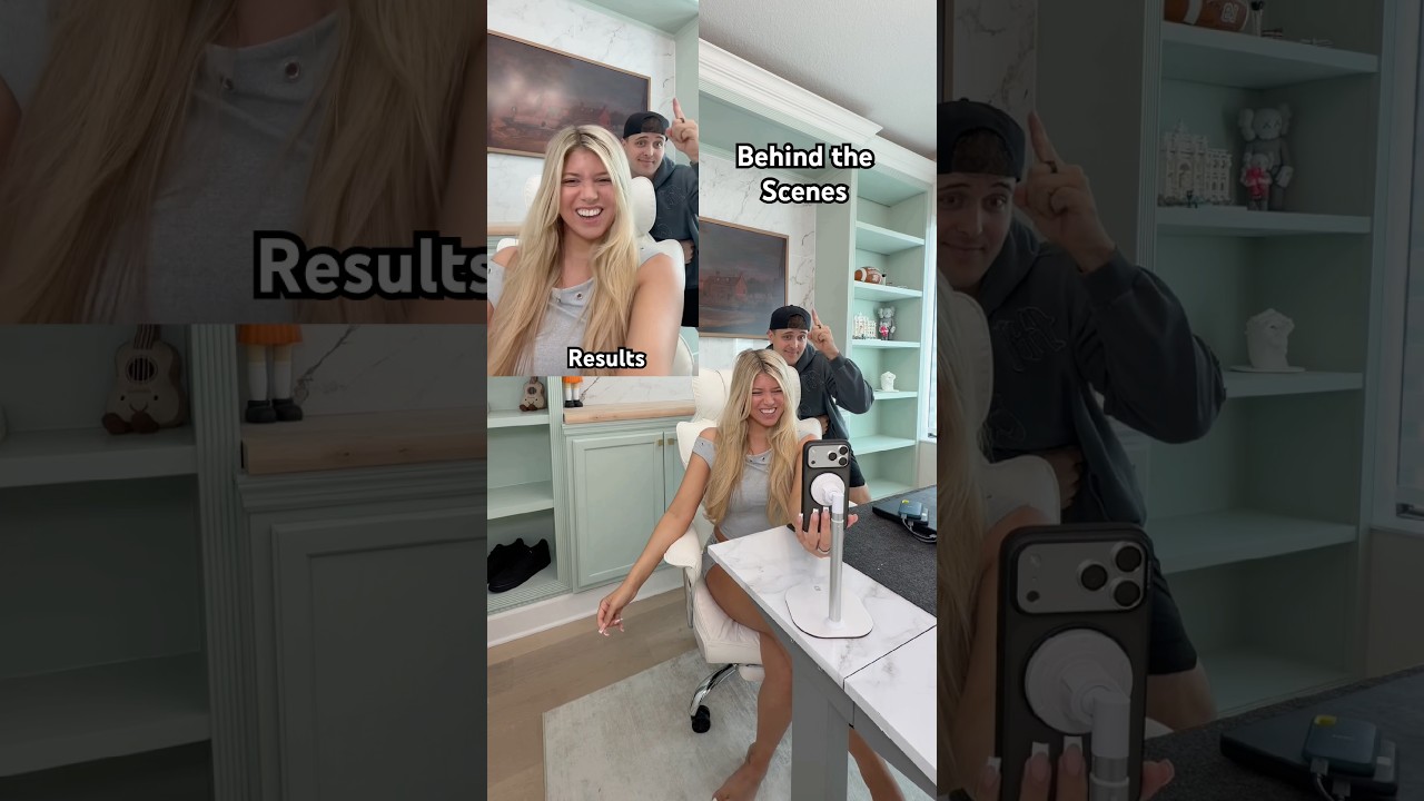 Behind the Scenes vs Results 🤣