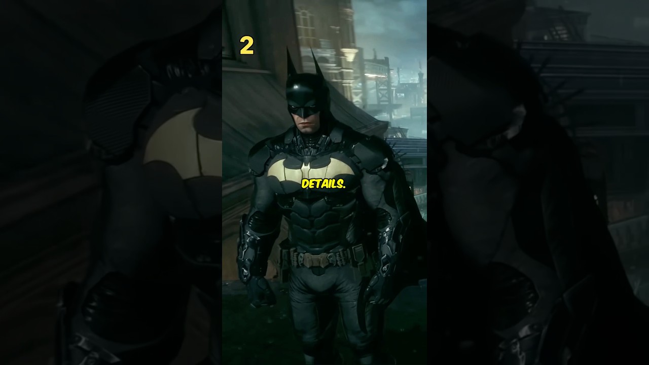 Did you know these 4 details in Batman Arkham Knight ? #videogames #batmanarkhamknight #batman