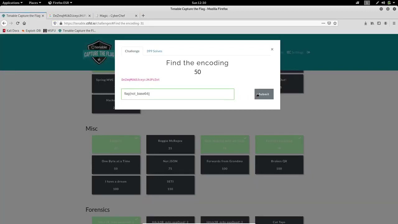 Tenable CTF 2021: Misc Challenge Walkthrough 🔍