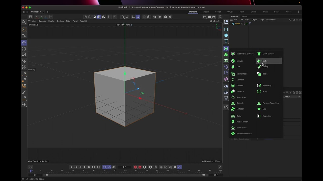 Cinema4D 2024 Tutorial: Interface Overview 🎥
