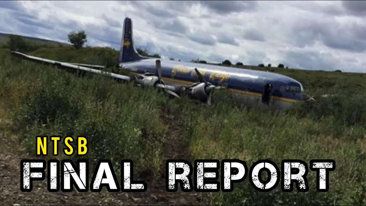 DC-6 Cargo Plane Crashes in Alaska ✈️