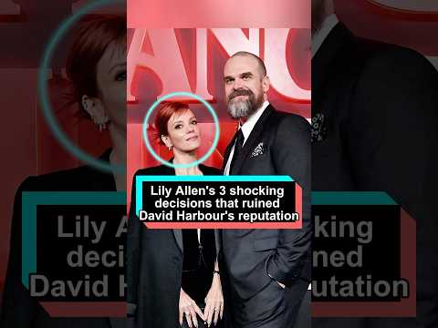 No one realized that after David Harbourās affair was exposed, his ex-wife Lily Allen made three