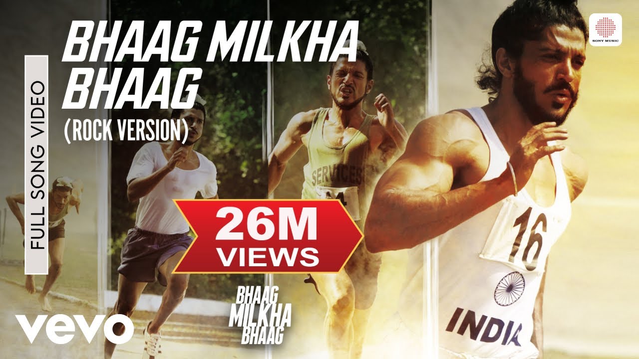 Bhaag Milkha Bhaag (Rock Version) | Motivational Full Video by Farhan Akhtar & Siddharth Mahadevan 🎸