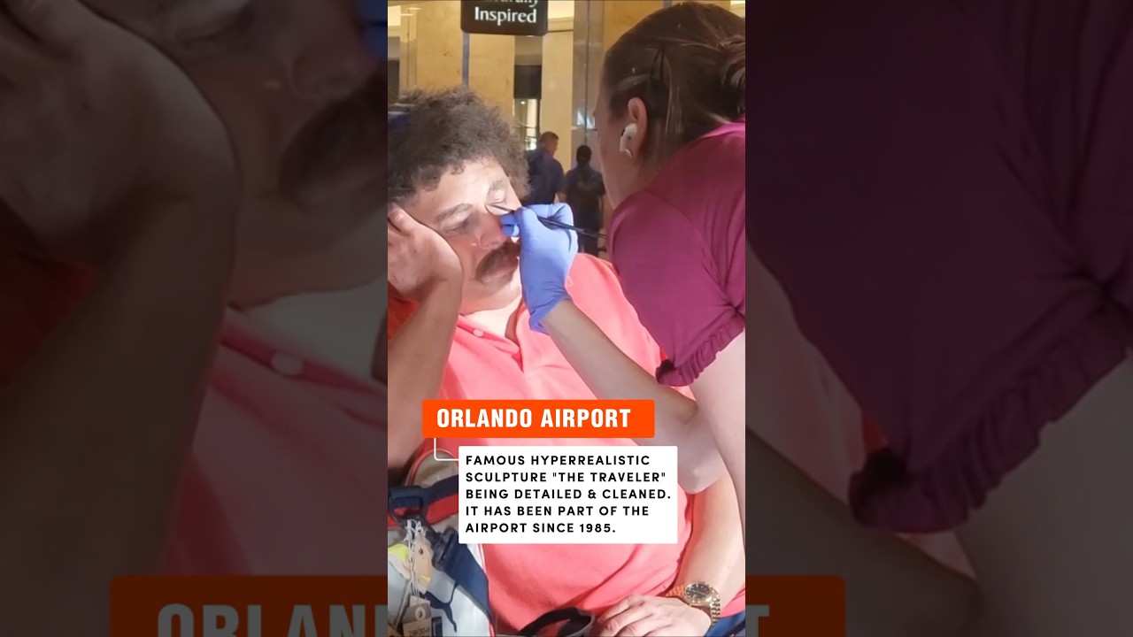 Is the Hyperrealistic Airport Statue Fake? 🗽