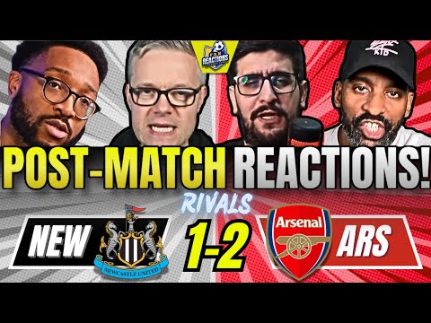 ARSENAL’S RIVALS & HATERS POST-MATCH REACTION TO NEWCASTLE 1-2 ARSENAL |PREMIER LEAGUE FAN REACTIONS