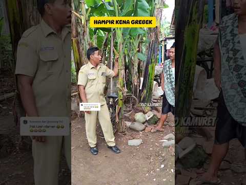Pak Lurah Hampir kena grebek #komedi #triokamvret