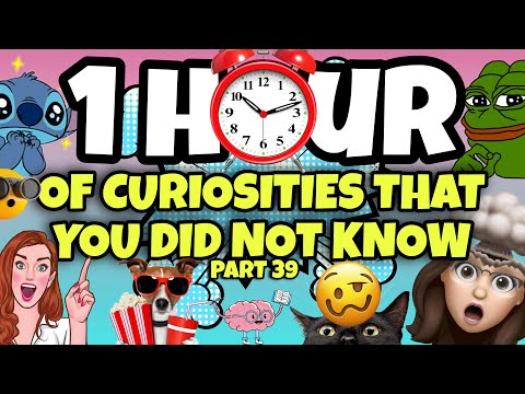 1 HOUR OF CURIOSITIES AND THINGS YOU DIDN'T KNOW 🧠⏰ #39