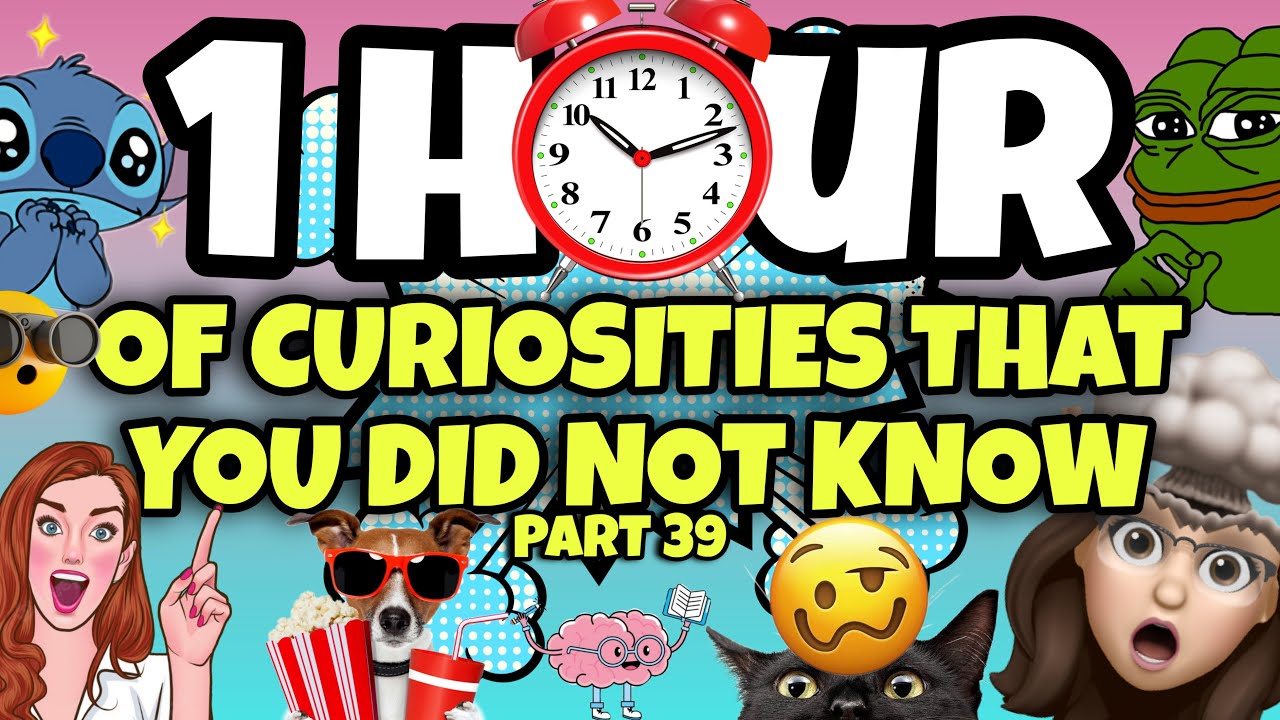 1 Hour of Fascinating Curiosities and Unknown Facts #39