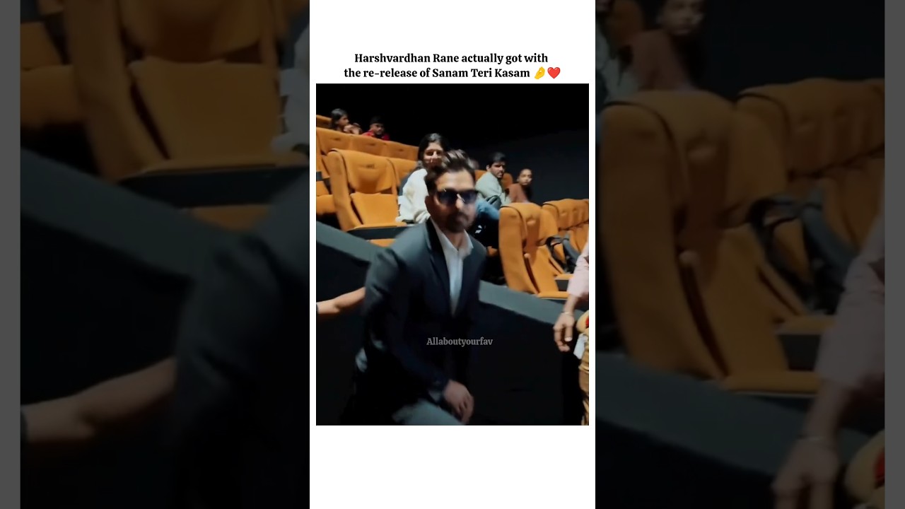 Experience Heartfelt Love from the Audience ❤️ #SanamTeriKasam #HarshvardhanRane