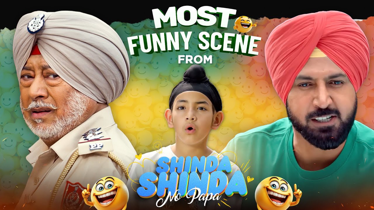 Shinda Shinda No Papa 🎉 – Hilarious Punjabi Comedy with Gippy Grewal & Jaswinder Bhalla