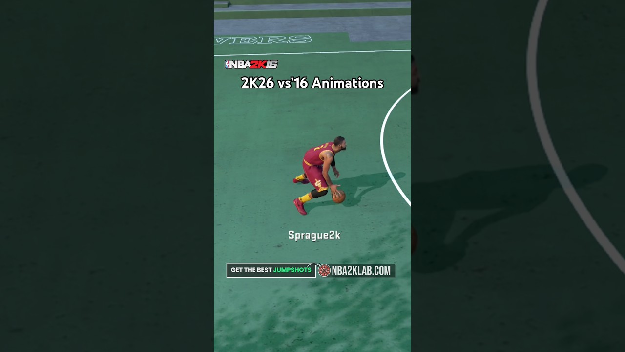 NBA 2K26 Animations vs ’16 Kyrie