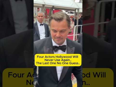 Four actors Hollywood will never use again... #hollywood #celebrity #movie #shorts