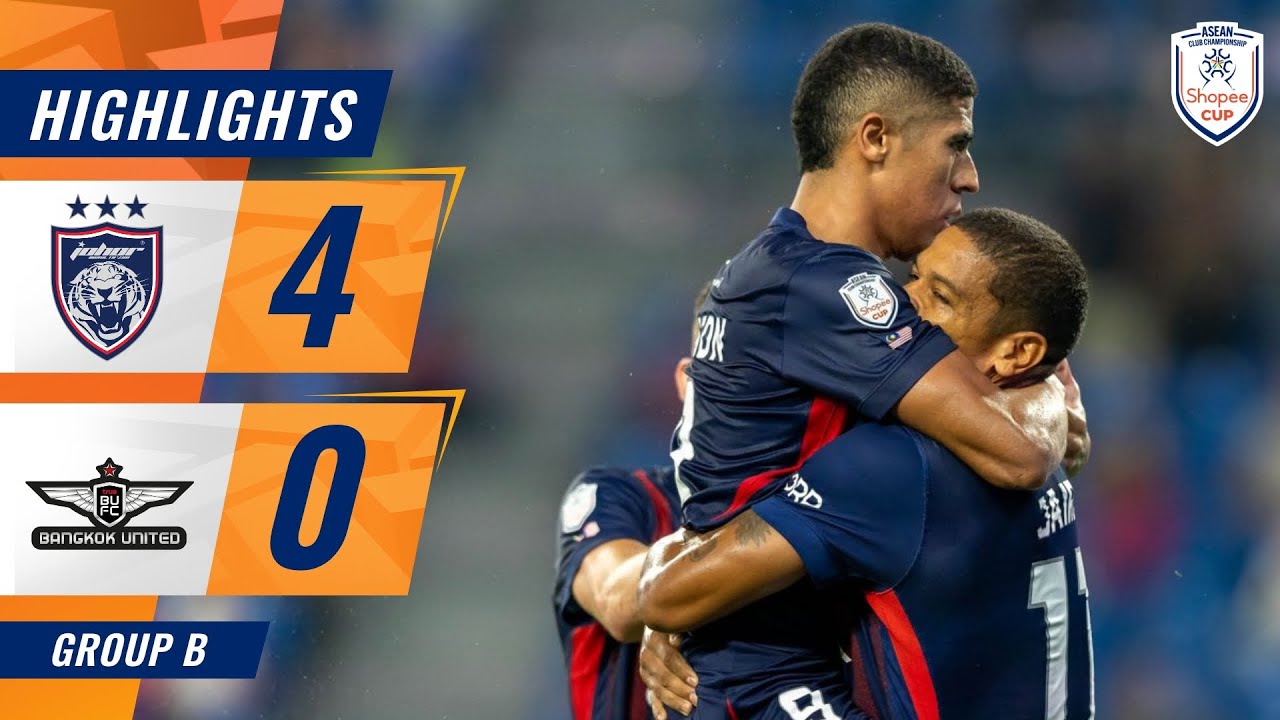 JOHOR DARUL TA’ZIM 4-0 BANGKOK UNITED | #SHOPEECUP 2025/2026 HIGHLIGHTS