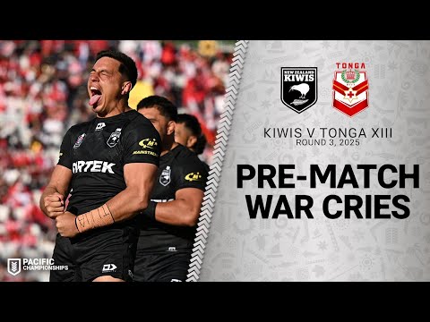 Kiwis v Tonga XIII | 2025 Pacific Championships | Pre Match Challenge | Round 3