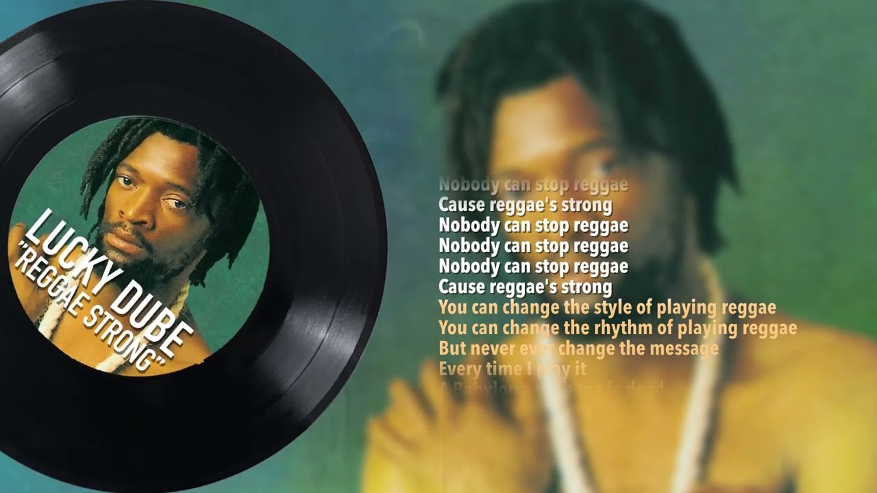 Lucky Dube – Reggae Strong 🎶 Official Lyric Video