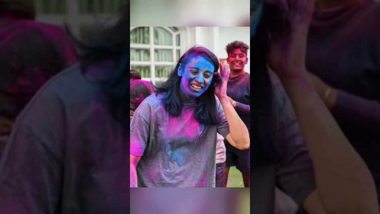 Indian Women's Cricket Team Celebrates Holi 🎉