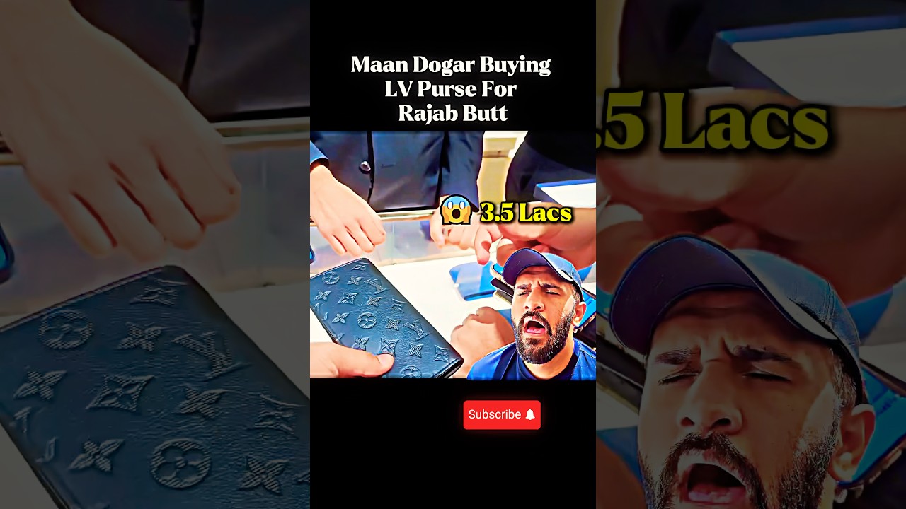 Maan Dogar Buys LV Purse for Rajab Butt 👜