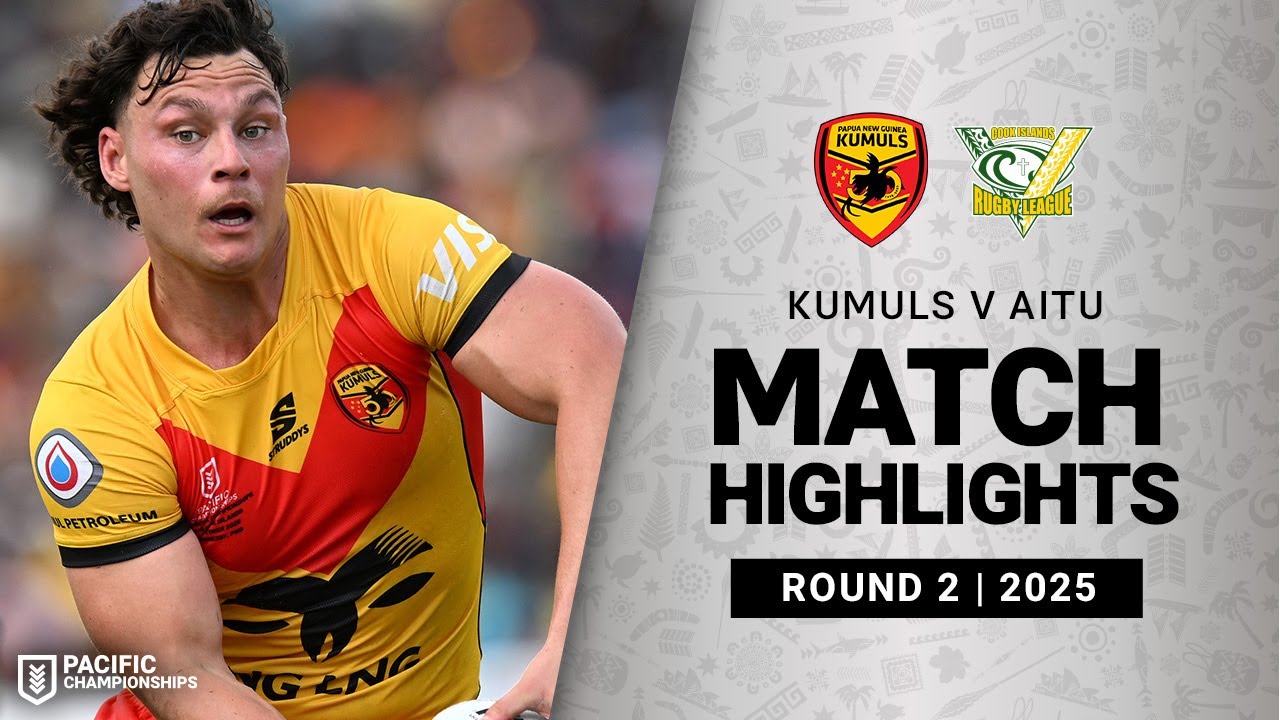 2025 Pacific Championships: Kumuls vs Aitu Round 2 Highlights 🏉