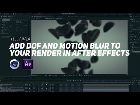 Enhance Your C4D Renders with DOF & Motion Blur Using After Effects 🎥