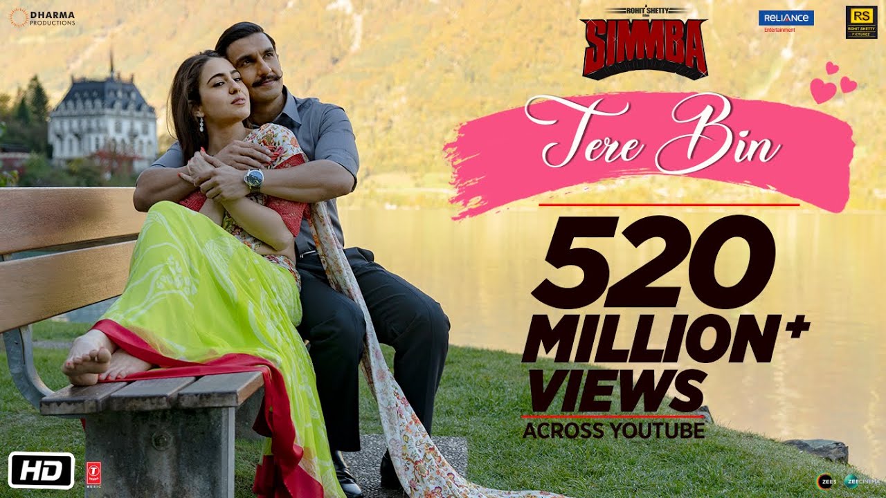 Simmba: Tere Bin | Ranveer Singh & Sara Ali Khan's Romantic Song 🎶