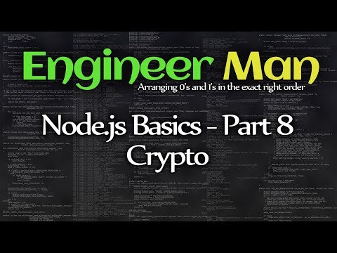 Cryptography - Node.js Basics Part 8