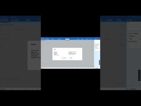 Tally में Bill को PDF Me export कैसे करे, how to export Tally bill in PDF