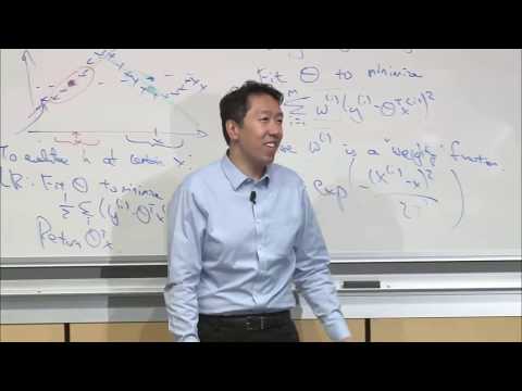 Locally Weighted & Logistic Regression | Stanford CS229: Machine Learning - Lecture 3 (Autumn 2018)
