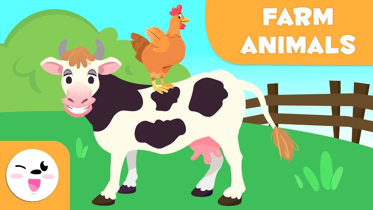 Farm Animals for Kids 🐑 - Vocabulary Learning