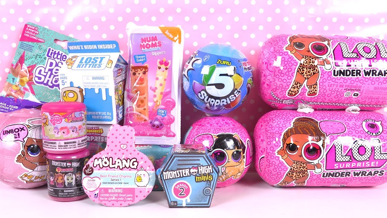 Découverte Jouets Surprises LOL & Num Noms 🧸