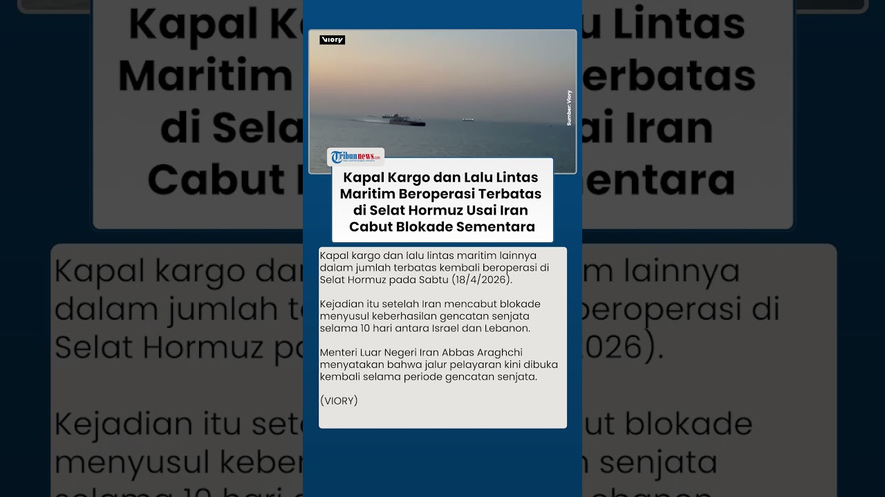 Kapal Kargo Kembali Beroperasi di Selat Hormuz 🚢