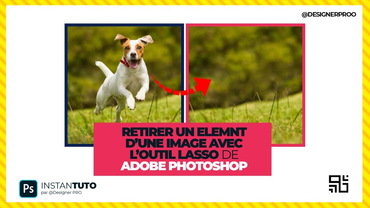 Astuce Lasso dans Photoshop 🎨