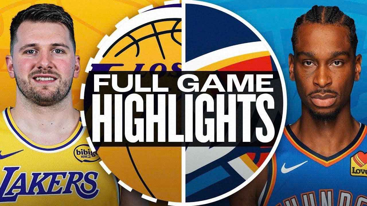 Thrilling NBA Showdown: Oklahoma City Thunder vs Los Angeles Lakers Full Highlights | Nov 07, 2025 🏀