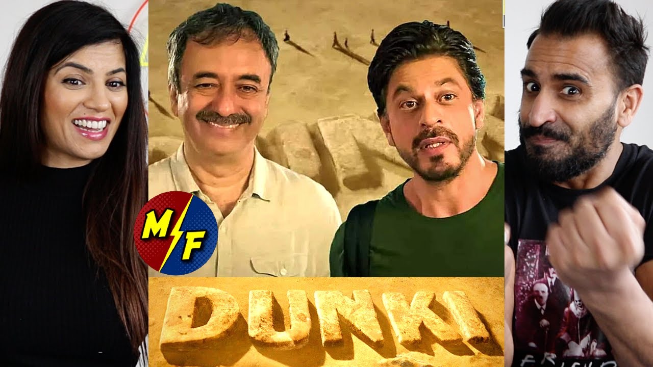 DUNKI | Title Announcement | SHAH RUKH KHAN | Taapsee Pannu | Rajkumar Hirani | SRK | REACTION!!