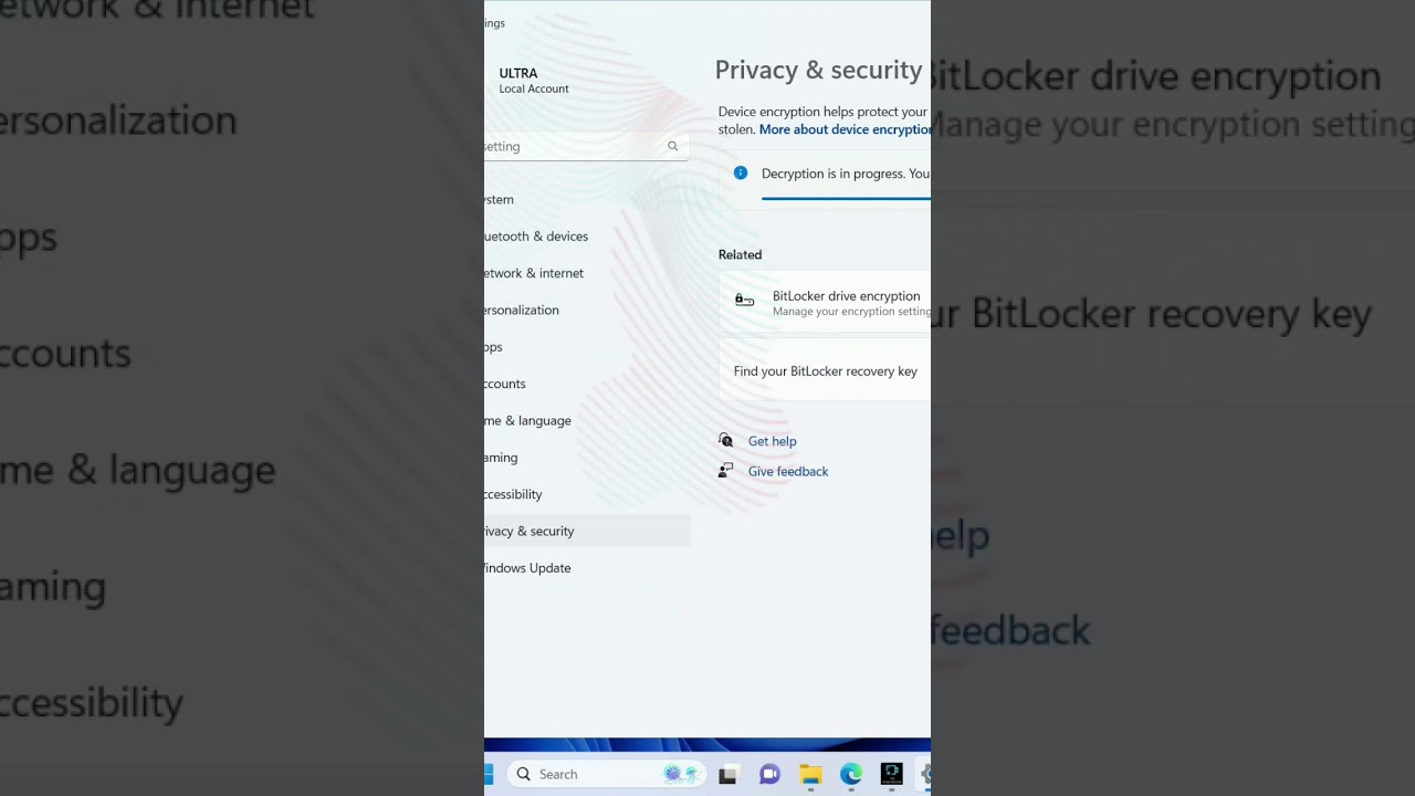 Easiest Way to Decrypt BitLocker HDD on Windows 11 🔓