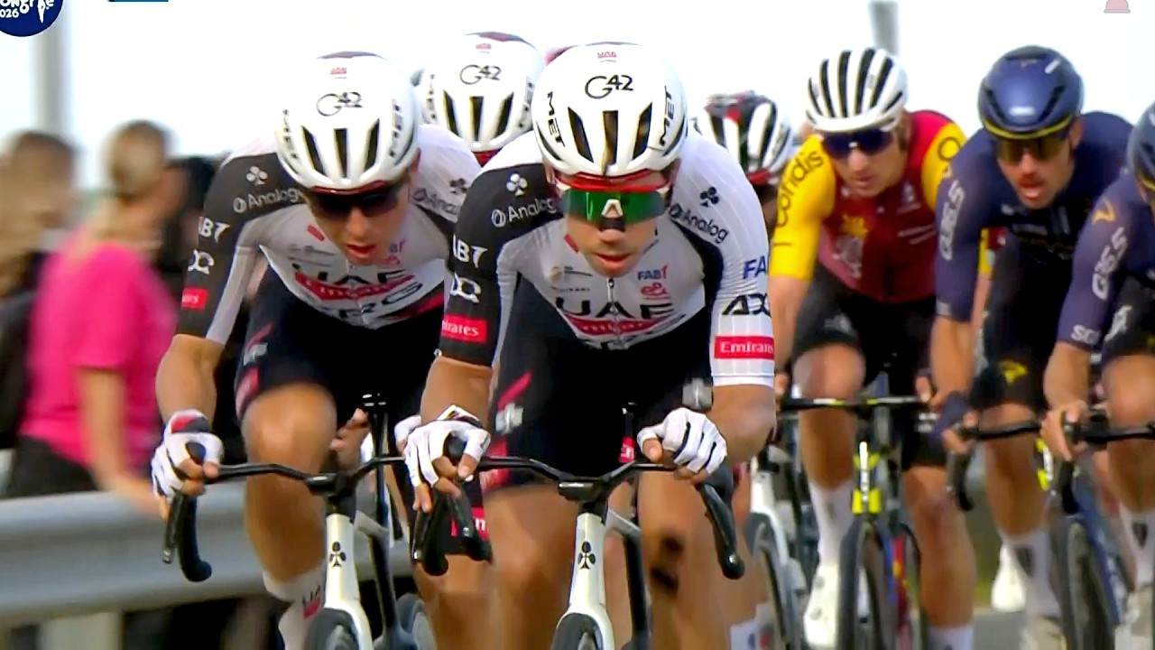 UAE Team Emirates in Crosswind Chaos | Tour de Hongrie 2026