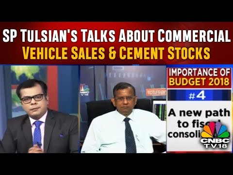 SP Tulsian's Talks About Commercial Vehicle Sales & Cement Stocks | CNBC TV18