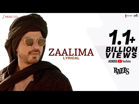 Zaalima - Lyrical | Raees | Shah Rukh Khan | Arijit Singh & Harshdeep K | JAM8-Pritam