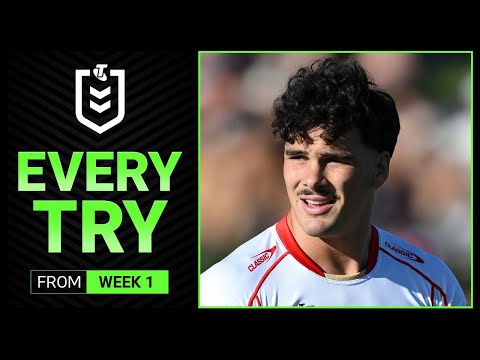 NRL 2024 | All Tries of the Week | Pre-Season Challenge | Round 1