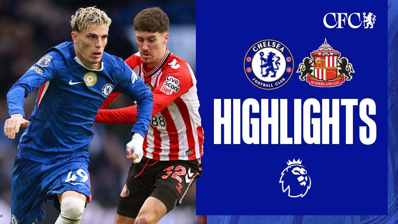 Chelsea vs Sunderland 1-2 | Exciting Premier League Thriller ⚽ | 2025/26 Matchday 8 Highlights