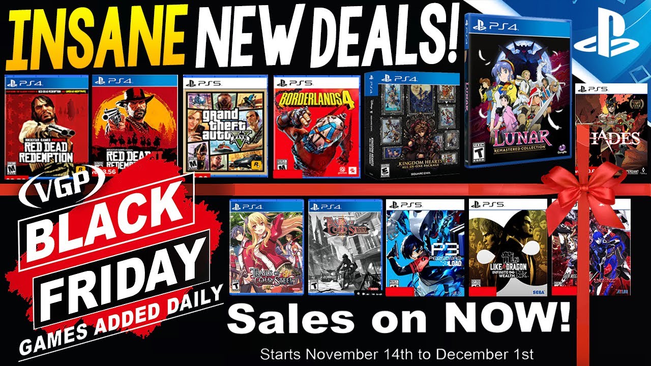 Epic PlayStation Black Friday 2025 Game Deals 🎮
