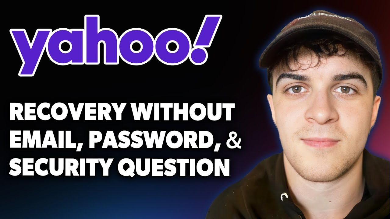 Recover Yahoo Account Without Email or Password 🔓