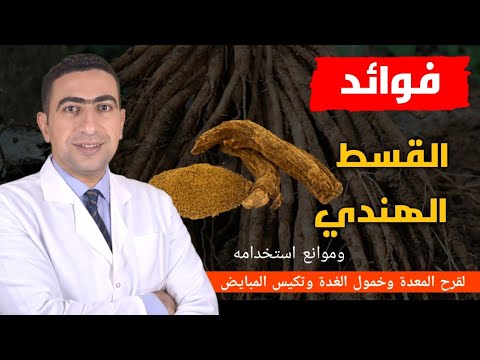 القسط الهندي للنساء والرجال | علاج قرح المعدة والقولون و خمول الغدة الدرقية وتكيس المبايض