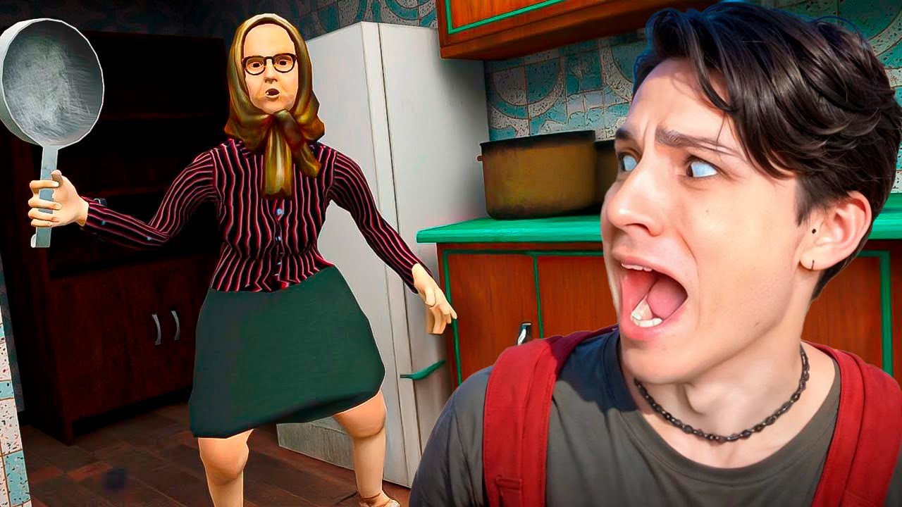 Бабка-каннибалка хочет меня съесть! 😱