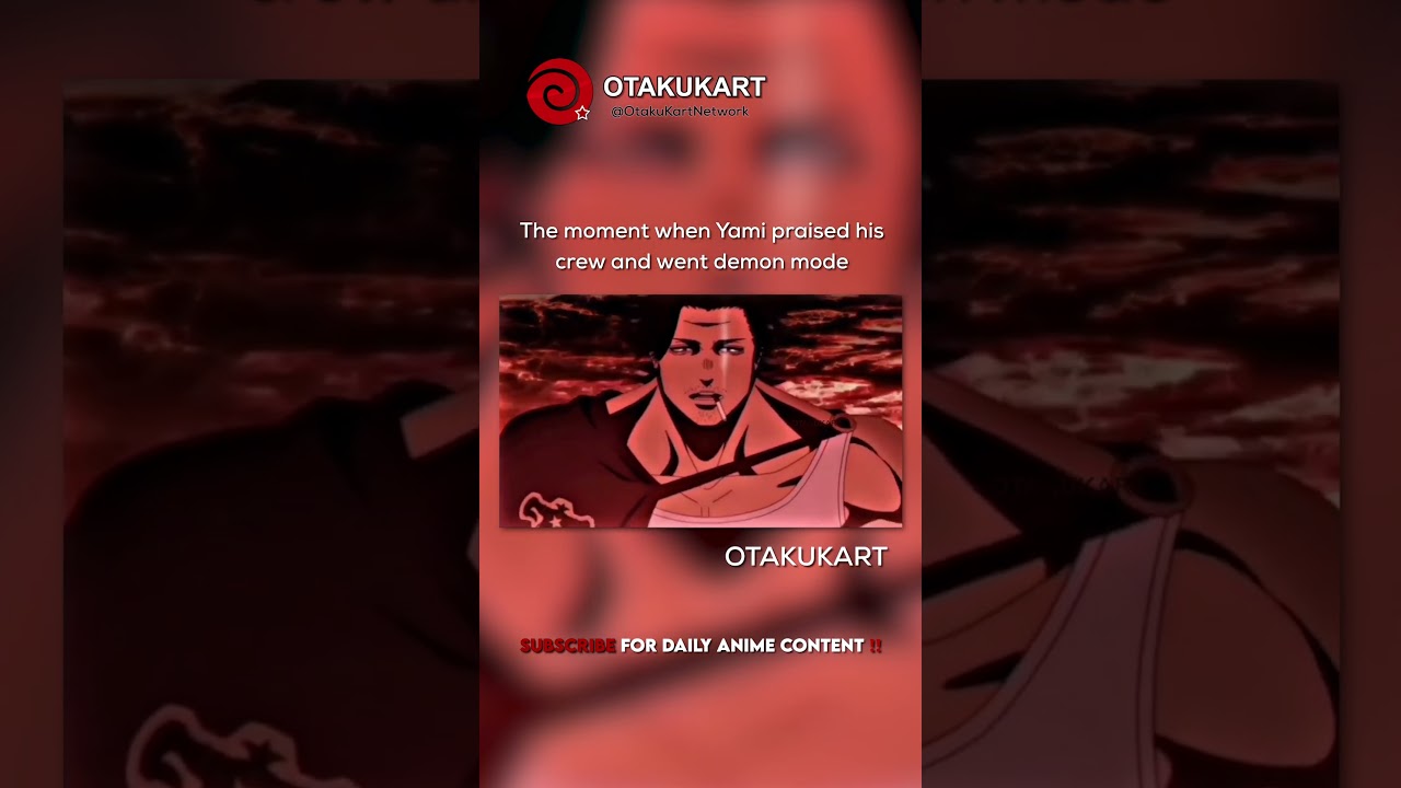 Yami Praises Crew Before Going Demon Mode ⚔️