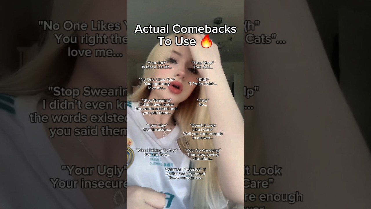 Effective Comebacks to Use | Dandelions