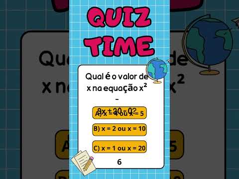 Teste seus Conhecimentos - Quiz de matemática