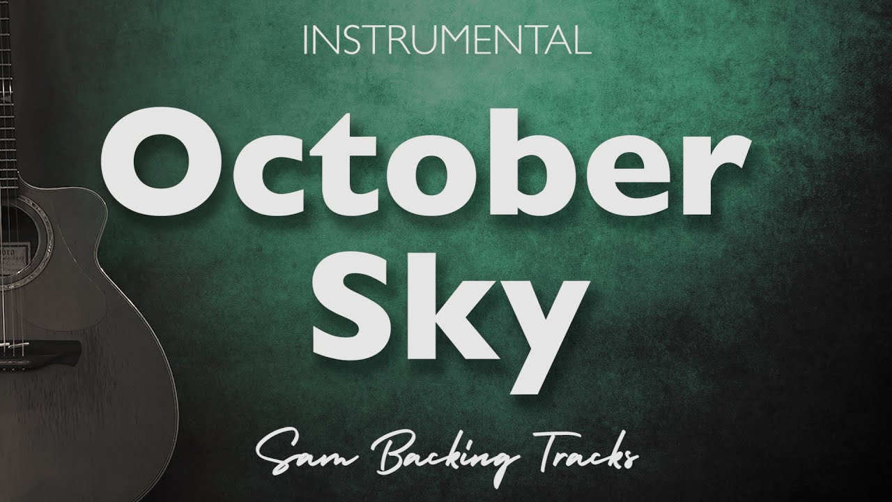 October Sky - Yebba Acoustic Guitar Karaoke 🎸